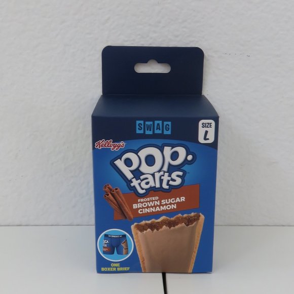 (#T) Swag Kellogg’s Pop Tarts Frosted Brown Sugar Cinnamon boxer briefs - Picture 1 of 4